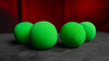 Magic Sponge Balls 4PK GREEN 1" by Murphy's Magic