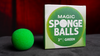 Magic Sponge Balls 4PK GREEN 1" by Murphy's Magic