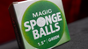 Magic Sponge Balls 4PK GREEN 1" by Murphy's Magic