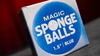 Magic Sponge Balls 4PK BLUE 1" by Murphy's Magic