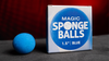 Magic Sponge Balls 4PK BLUE 1" by Murphy's Magic