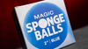 Magic Sponge Balls 4PK BLUE 1" by Murphy's Magic