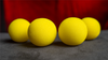 Balles Mousse JAUNE - Pack de 4 (Magic Sponge Balls)