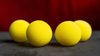 Balles Mousse JAUNE - Pack de 4 (Magic Sponge Balls)