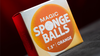 Magic Sponge Balls 4pk Orange 1 "von Murphys Magie