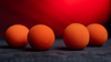 Balles Mousse ORANGE - Pack de 4 (Magic Sponge Balls)