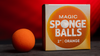 Magic Sponge Balls 4pk Orange 1 "von Murphys Magie