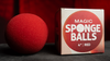 Magic Sponge Balls 4PK RED 1" by Murphy's Magic