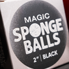 Magic Sponge Balls 50PK BLACK 1" by Murphy's Magic