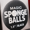 Magic Sponge Balls 50PK BLACK 1" by Murphy's Magic