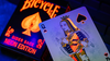 Bicycle Neon Solar-Orange Rider Back Playing Cards