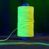 WGM UV GLOW GYPSY THREAD YELLOW REFILL SPOOL by Murphy's Magic  - Trick