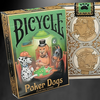 Bicycle Poker Dogs V2  Playing Cards