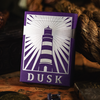 Lighthouse Dusk Playing Cards by EmilySleights