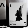 Silver Foil NASA Worm Playing Cards