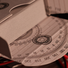 Oppenheimer Fission (Gray) Playing Cards by Room One