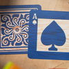 Alphabet Blocks (Blue) Playing Cards by Kings Wild Project