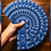Bloom Sapphire Playing Cards by EmilySleights52