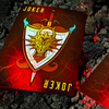 Draconian Crimson Playing Cards by Midnight Cards