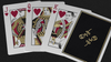 Gold Foil Black Roses Casino