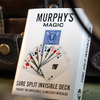 SURE SPLIT Invisible Deck Bicycle (Red) by Murphy's Magic