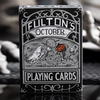 FULTONS OCTOBER TOMBSTONE GREY PLAYING CARDS