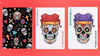 Day of the Dead Playing Cards by Puckator UK