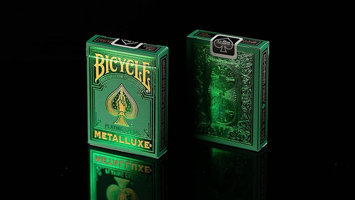 Card Us Jeu De Cartes Bicycle à Dos Vert - Qualité Pro Pour Magie Et Card Us Jeu De Cartes Bicycle à Dos Vert - Qualité Pro Pour Magie Et