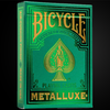 Bicycle Metalluxe Green Playing Cards by US Playing Card Co.
