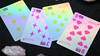 Moon (White Holo) Playing Cards