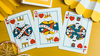 Gilded Milk Casino Deck (Silver) by Bacon Playing Card Company