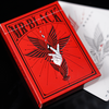 Mr. Black V1 (Red) Playing Cards
