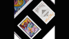 Bicycle Kenny Scharf Purple/Orange Box Set by US Playing Cards