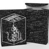 Schrodinger's Cat: Quantum Gilded Dead Black Playing Cards