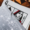 Smoke & Mirror (Smoke-White) Standard Limited Edition Playing Cards by Dan & Dave