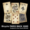 Bicycle Paris Back 1889 Bleu - Édition 2025