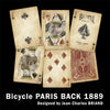 Bicycle Paris Back 1889 Rouge - Édition 2025