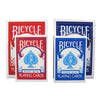 Jeu de cartes Bicycle Rider back format mini Rouge