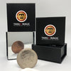 Copper Silver Coin (Half Dollar/English Penny) (D0060) by Tango - Trick