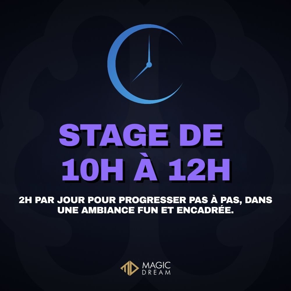 Stage de Magie - 25 AU 28 AOÛT 2025