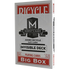 Jumbo Invisible Deck Bicycle (Red) - Trick