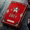 Obey Gold Edition Playing Cards by theory11