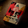 Obey Gold Edition Playing Cards by theory11