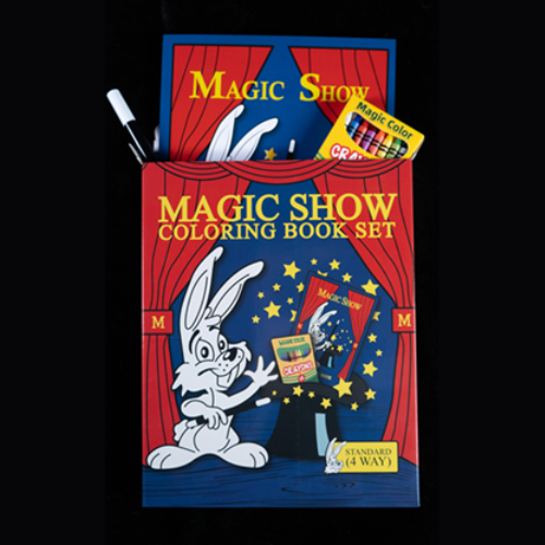 Magic Show Coloring Book Deluxe Set (4 volets) Magic Dream