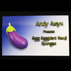 Sponge Emoji EGGPLANT (4PK.) by Andy Amyx- Trick