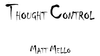 Thought Control by Matt Mello eBook DOWNLOAD