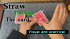 Straw Through The Card by Dingding video DOWNLOAD