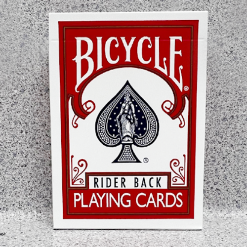 Bicycle 2 Faced Red Tuck Mirror Deck Same on both sides Playing Card Magic Dream