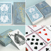 The Windmill Back (Azure Blue Edition) Playing Cards