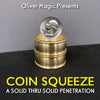coin squeeze laiton tour de magie incroyable penetration impossible matiere piece coin magic gimmick wow
